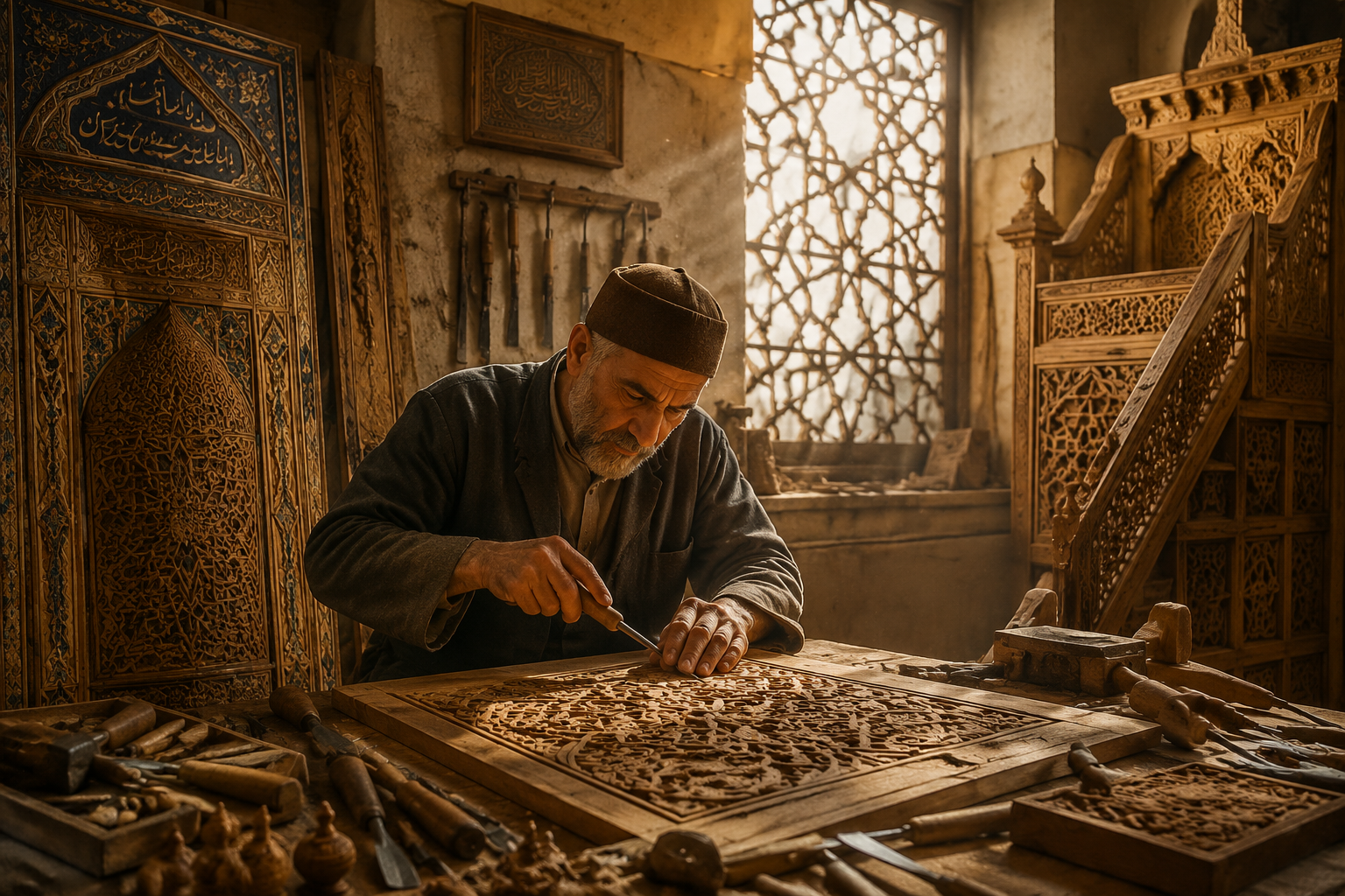 تاریخ درودگری در ایران | نگاهی به هنر نجاری از ایران باستان تا امروز